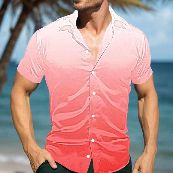 Mens Shirts Under $10 Mens Solid Stretch Dress Shirts Short Sleeve Button Down Shirts Formal Business Prom Party Wedding Slim Fit Shirt