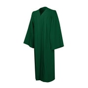 KAGETOLYTAI Mens Shirts Unisex Choir Robes For Church Baptism Officiant Confirmation Costume,Graduation Gown Pastor &judges Robe Gifts for Men Green Polyester 3X