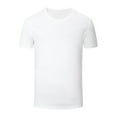 thumbnail image 1 of Men'S T-Shirts Big&Tall White T Shirts for Men Men Waterproof And Antifouling Short Sleeves, Breathable And Quick-drying Beach Shirts For Men,White,5XL, 1 of 8