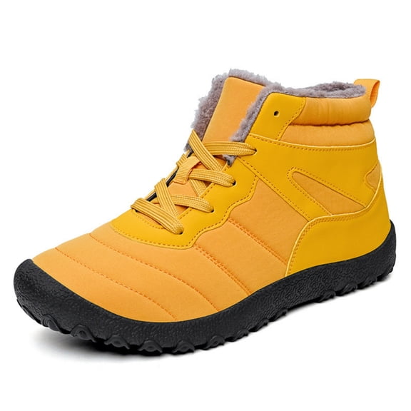 Mens Shoes,All Season Outdoor Hiking Sneakers for Men Adventure Trekking Travel Lightweight Comfort Performance Footwear Walking Shoes,Shoes for Men,Yellow,11.5