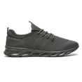 thumbnail image 1 of Mens Shoes Casual Sneakers Low Top Walking Shoes Breathable Mesh Sport Shoes Black Size 7, 1 of 7