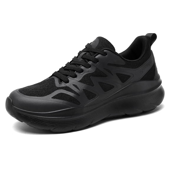 Mens Shoes,Fashion Sneakers Lightweight Breathable Mesh Running Shoes for Everyday Casual Wear and Comfortable Jogging,Shoes for Men,Black,6.5