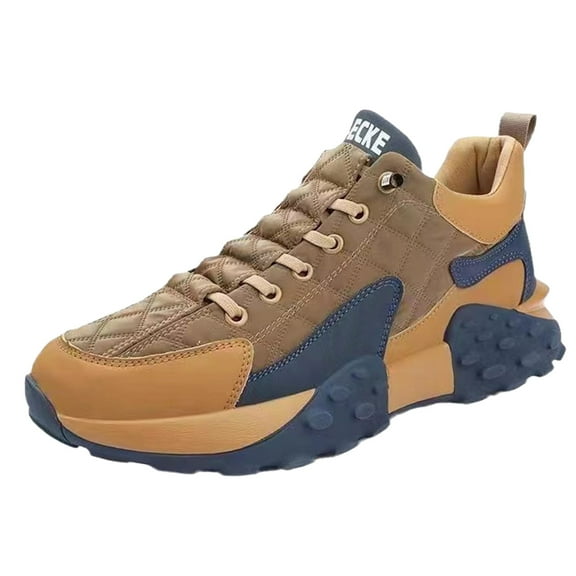 Mens Shoes,Fashion Sneakers for Spring Comfort Lightweight Walking Shoes Non Design Casual Footwear,Shoes for Men,Khaki,9