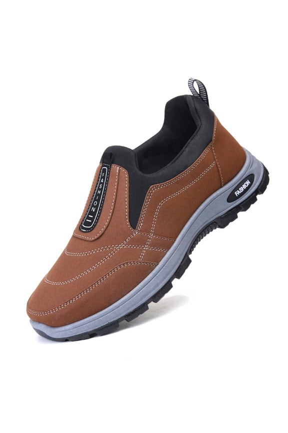 Mens Shoes,Foreign Trade Mountaineering Footwear Spring Outdoor Off Road Climbing Breathable Athletic Lightweight Hiking Sneakers,Shoes for Men,Brown,8