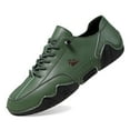 thumbnail image 1 of Mens Shoes,Handmade Casual Sneakers with Comfortable Sole for Everyday Walking and Lightweight Breathable Fit,Shoes for Men,Green,9, 1 of 9