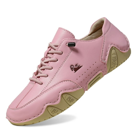 Mens Shoes,Handmade Casual Sneakers with Comfortable Sole for Everyday Walking and Lightweight Breathable Fit,Shoes for Men,Pink,10