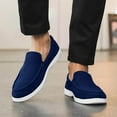 thumbnail image 1 of Mens Shoes,Loafers Suede Classic Flat Casual Comfortable Lightweight Men Loafers for Driving Wear,Shoes for Men,Z01 BU2,10.5, 1 of 8