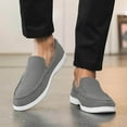 thumbnail image 1 of Mens Shoes,Loafers Suede Classic Flat Casual Comfortable Lightweight Men Loafers for Driving Wear,Shoes for Men,Z01 GY2,10.5, 1 of 8