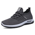 thumbnail image 1 of Mens Shoes,Mens Athletic Sneakers for Running Gym Training And Casual Daily Wear Featuring Advanced Lightweight Construction And Superior Breathable Comfort,Shoes for Men,Grey,9.5, 1 of 5