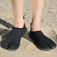 thumbnail image 1 of Mens Shoes Quick-Drying Stretch Mesh Split-Toe Design Toe Protection Sports Barefoot Suitable for Swimming Diving Beach Water Rock Climbing (8, Black), 1 of 4