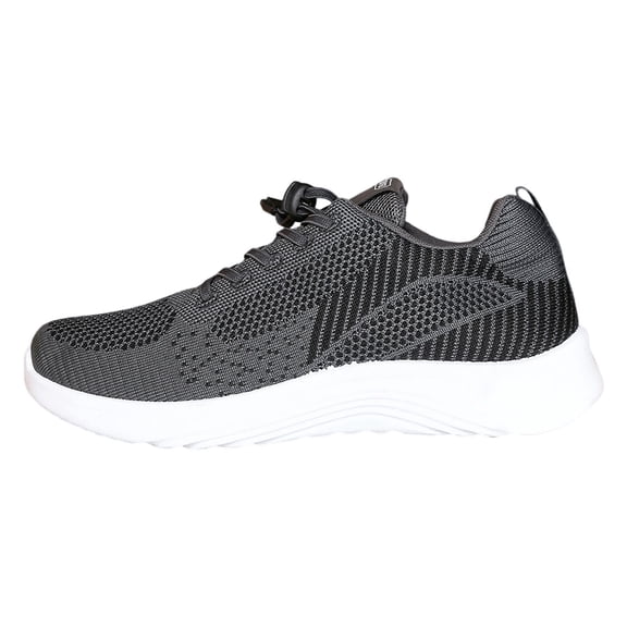 Mens Shoes,Sneakers for Walking And Daily Wear With Breathable Comfort And Soft Sole Stylish Design for All Seasons Casual Footwear,Shoes for Men,Grey,8.5