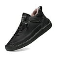 thumbnail image 1 of Mens Shoes,Supportive On Sneakers Ergonomic Orthopedic Comfortable Walking Shoes for Hiking Camping Driving And Casual Wear,Shoes for Men,Black,10, 1 of 9