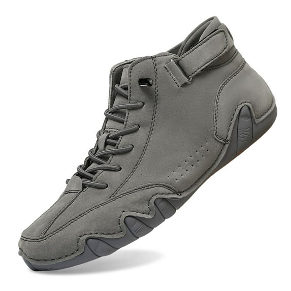 Mens Shoes,Vogany Breathable Orthopaedic Barefoot Shoes for Men Ergonomic Design Foot Health Comfort Walking Footwear Lightweight Flexible Sole Support,Shoes for Men,Grey,10.5