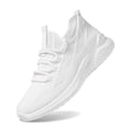 thumbnail image 1 of Mens Shoes,Walking Shoes Lightweight Athletic Running Footwear Gym Training Comfortable Sneakers for Workout,Shoes for Men,White,8.5, 1 of 9