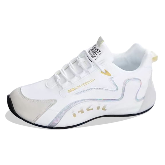 Mens Shoes,Winter Leather Lace Up Casual Sneakers Comfortable Small White Design Walking Shoes for Everyday Wear,Shoes for Men,White,9