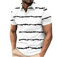 thumbnail image 1 of Mens Short Sleeve Button Down Mens Dress Short Sleeve Shirts Mens Short Sleeve Cotton Shirts Men's Summer T Shirts Clearance Sales, 1 of 4