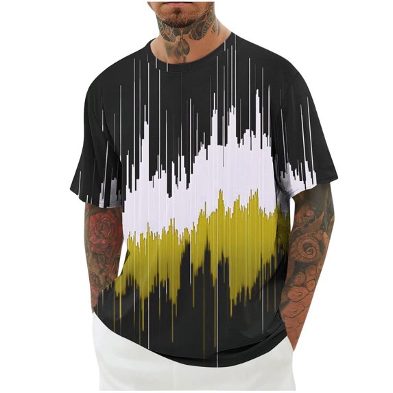 Mens Short Sleeve Button up Shirts Casual Mens T-Shirts Cotton Graphic Tees Summer Tops with Sleeves Mens Shirts Big and Tall Clearance Get it Fast
