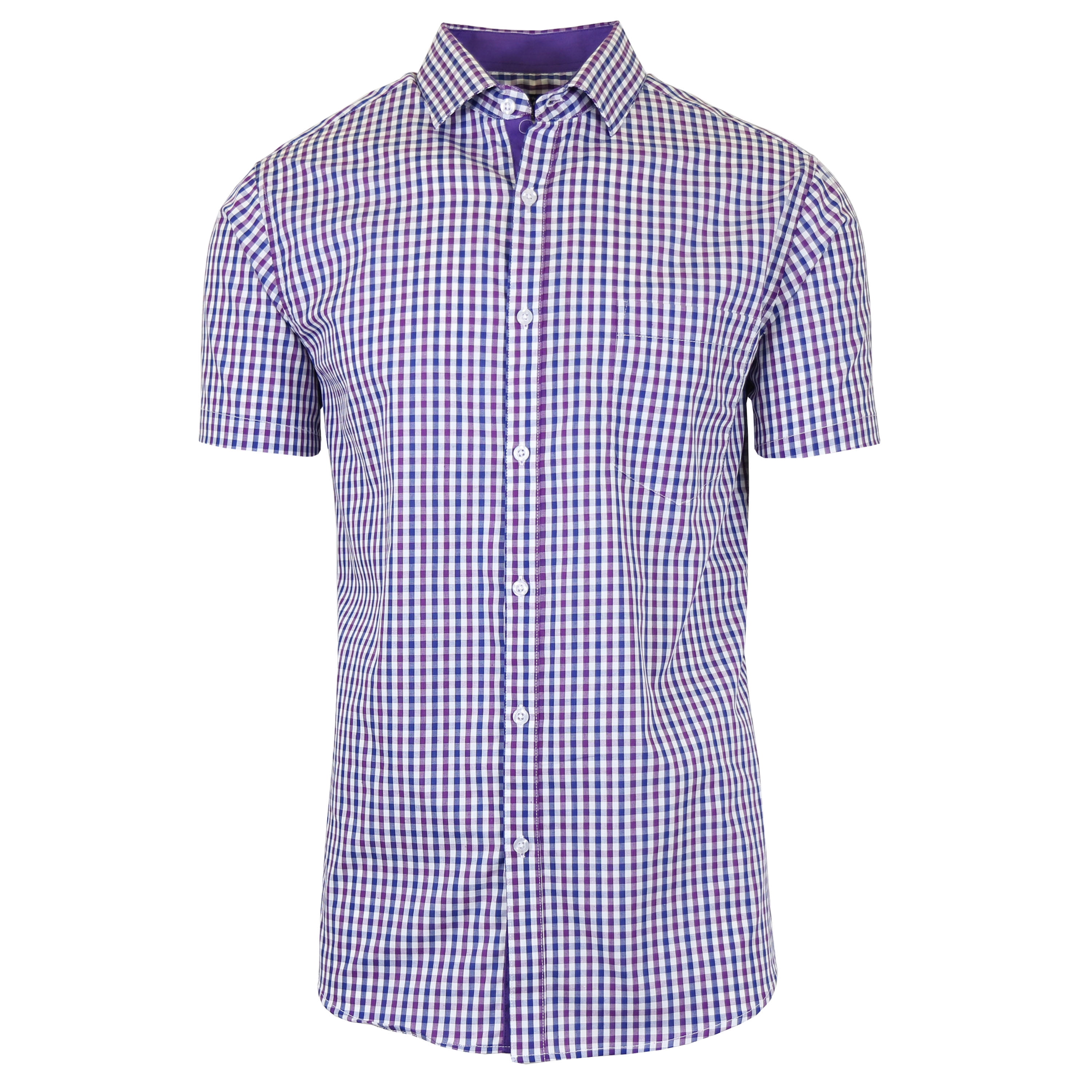 walmart mens short sleeve dress shirts Men's Short Sleeve Casual Shirts for Every Style