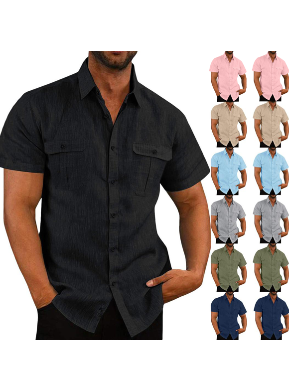 Mens plaid dress shirts