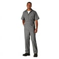 thumbnail image 1 of Mens Short Sleeve Coverall, Gray - 3X TL, 1 of 5