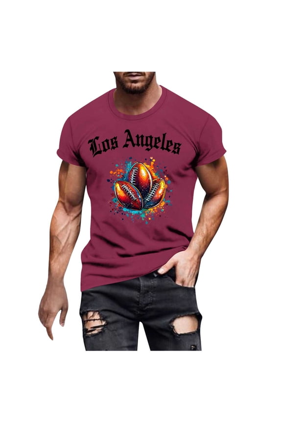 Mens Short Sleeve Crew Neck Workout Shirt Lightweight Breathable Moisture Wicking Stretchy Jogging Cycling Active Tee