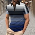 thumbnail image 1 of Mens Short Sleeve Dress Shirts Casual Mens T-Shirts V Neck White Summer Shirts for Big Men Cotton Hawaiian Shirt for Men Big and Tall Shop now, 1 of 5