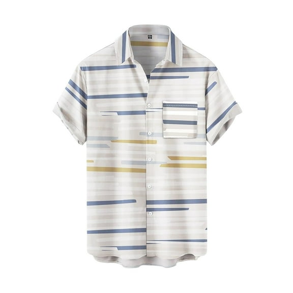 Mens Short Sleeve Dress Shirts Free Button Down Collar Men Golf Shirts Tshirts Shirts for Men Pack 6xl T Shirts for Men Big and Tall Funny Slim Fit Linen White Shirts for Men