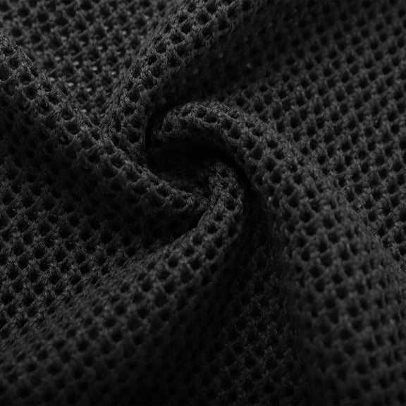 Mens Short Sleeve Hollow Out Knit Polo Shirt Mesh See Through Breathable Sports Tops Loose Fit Casual Shirts