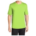 thumbnail image 1 of Mens Short Sleeve Performance Tall PosiCharge Competitor Polyester Tee Lime Shock 4XLT, 1 of 6