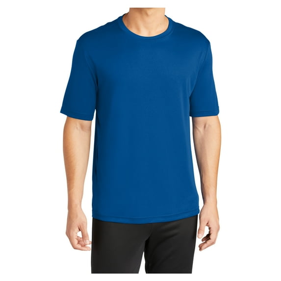 Mens Short Sleeve Performance Tall PosiCharge Competitor Polyester Tee True Royal 2XLT