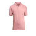 thumbnail image 1 of Mens Short Sleeve Pique Polo Shirts Uniform Fitted, 1 of 15