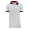 thumbnail image 1 of Mens Short Sleeve Printed Polo Shirts Slim Fit, 1 of 10