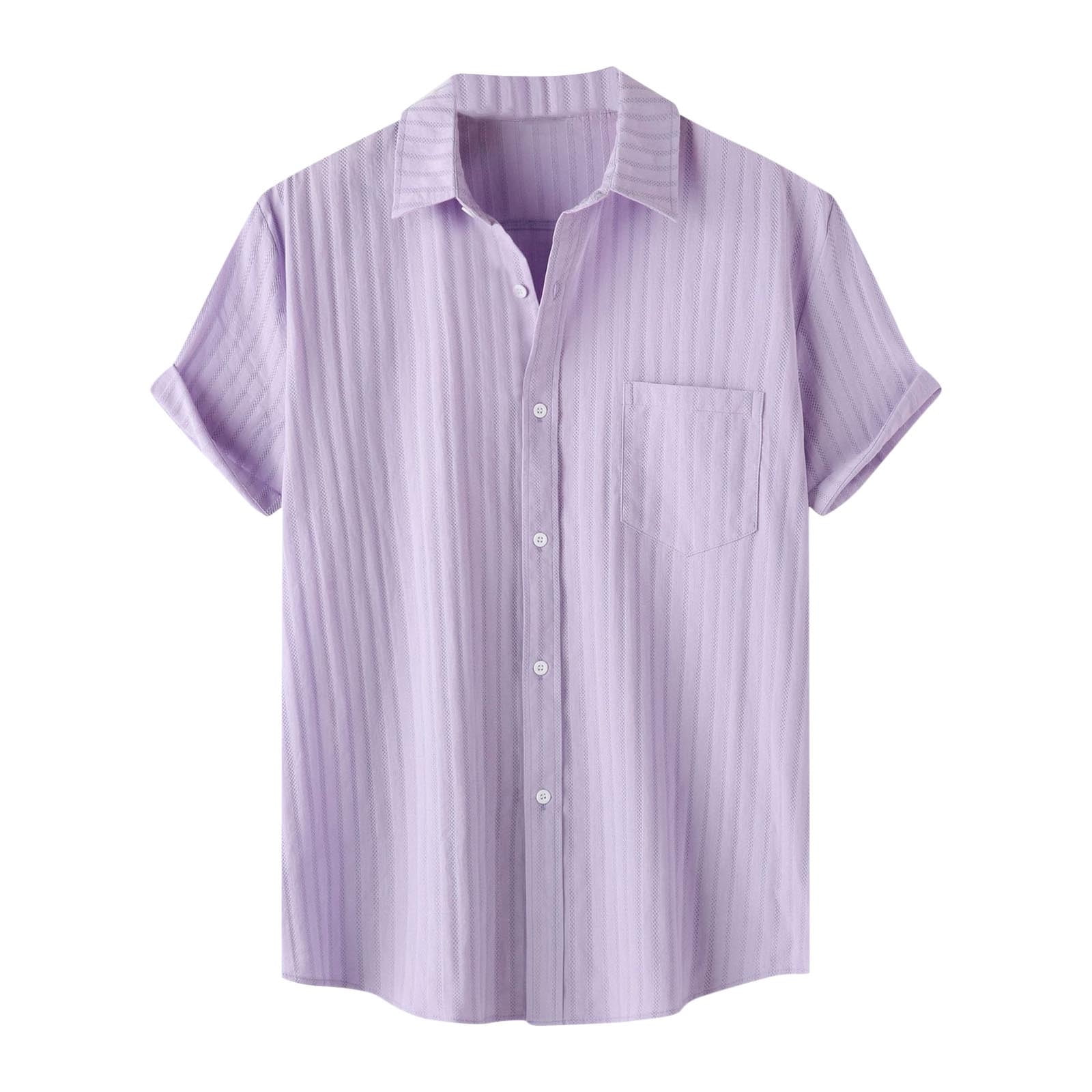 Mens Short Sleeve Shirts Mens Summer Dress Shirts Men's Summer Dress ...