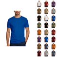 thumbnail image 1 of Mens Short Sleeve Shirts Summer Solid Fashion V Neck T Shirts for Men Casual Tops, 1 of 5