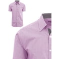 thumbnail image 1 of Mens Short Sleeve Slim Fit Dress Shirts, 1 of 7