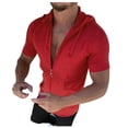 thumbnail image 1 of Mens Short Sleeve T-Shirts Casual Crew Neck Shirts Summer Soft Running Jogger Cycling Fishing Quick Drying Tops, 1 of 5