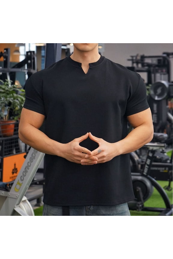 Mens Short Sleeve T Shirts T-Shirts for Man Cotton Summer Shirts for Men Beach Hawaiian Shirt for Men Cotton Large Get it Fast