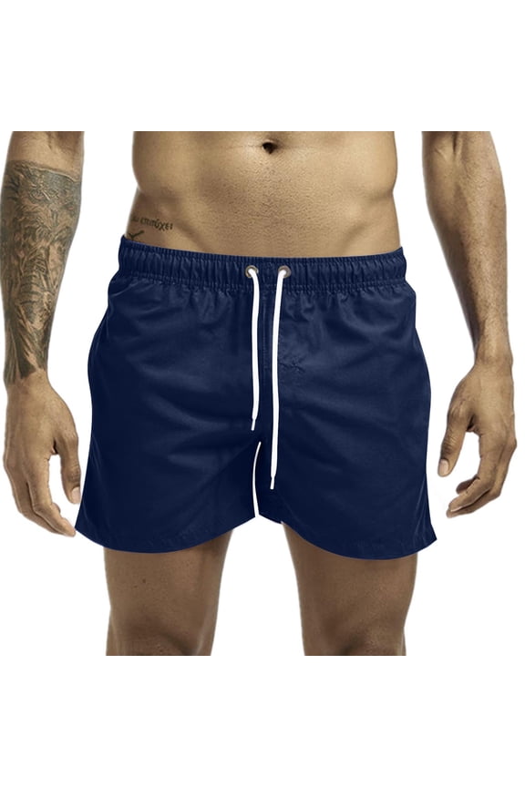 Mens Shorts Athletic Shorts Mens Shorts Athletic Summer Shorts for Men Men's Gym Shorts Beach Shorts Men's Casual Shorts Running Training Straight Leg Dry Zipper Pocket Drawstring Sports Beach Shorts
