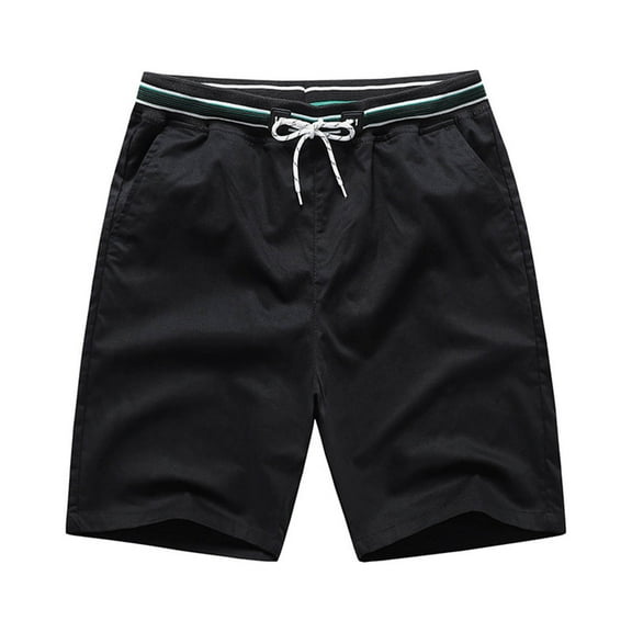 Mens Shorts Athletic Sports Daily Outdoor Casual Lightweight Breathable Shorts Black XXL