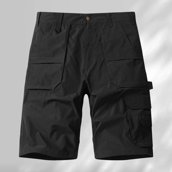 Mens Shorts Cargo Joggers with Pocket Hiking Clothes Casual Summer Shorts Relaxed Fit Shorts Men
