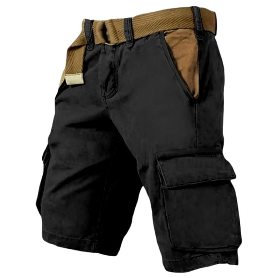 Men Cargo Shorts Jogger with Pocket Mens Hiking Shorts Lounge Summer Clothes Essentials Shorts