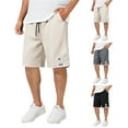 thumbnail image 1 of Mens Shorts Casual Lightweight Outdoor Work Shorts for Men Summer Beach Shorts Gym Shorts Summer Beach Shorts with Pockets for Running Casual Activewear, 1 of 9