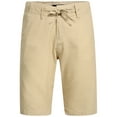 thumbnail image 1 of Men's Linen Casual Classic Fit Shorts with Pockets Flat Front Lightweight Summer Shorts, 1 of 7