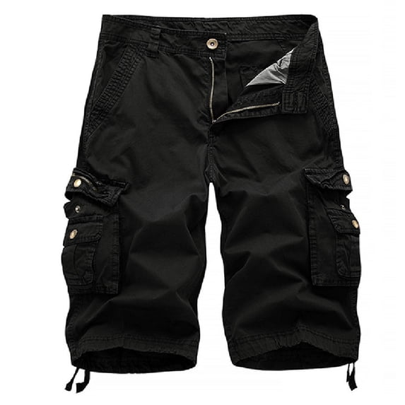 Mens Shorts Clearance,Mens Cargo Casual Outdoors Pocket Beach Work Shorts Pant