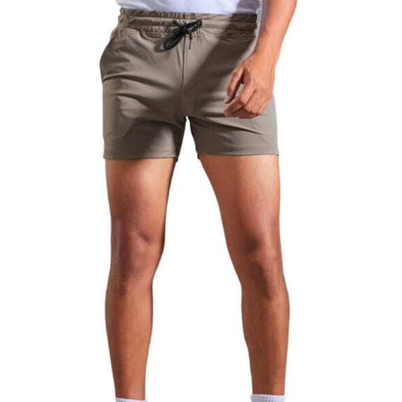 Mens Shorts Clearance! SNOWSONG Men's Stretch Sweatpants Quick Dry Plus Size Athletic Slim Shorts, Gym Shorts Men Plus Size Shorts Mens Shorts Casual, Clearance Sale Khaki S