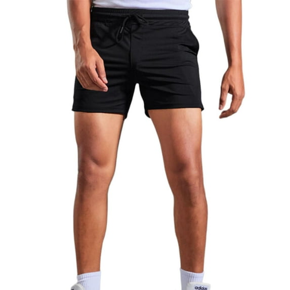 Mens Shorts Clearance! SNOWSONG Men's Stretch Sweatpants Quick Dry Plus Size Athletic Slim Shorts, Gym Shorts Men Plus Size Shorts Mens Shorts Casual, Clearance Sale Black M
