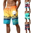 thumbnail image 1 of Mens Shorts - Men's Summer Outdoor Shorts Summer Beach Shorts Gym Shorts Summer Beach Shorts with Pockets Casual Short Pants Gym Shorts, 1 of 6