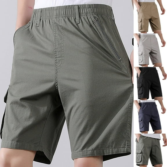 Mens Shorts Men's Workout Gym Shorts Athletic Shorts Casual Work Flat Front Shorts Men Fashion Sports Shorts for Running Casual Activewear