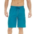 thumbnail image 1 of Mens Shorts Mens Cargo Shorts Summer Shorts Mens Shorts Casual Cargo Shorts Men Fashion Summer Men's Pants Solid Casual Elastic Waist Pockets Shorts, 1 of 6