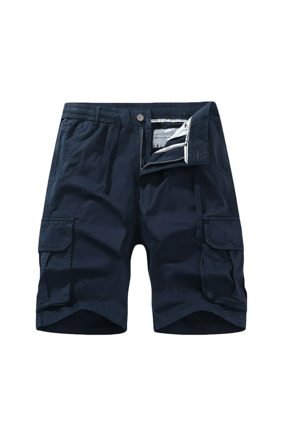 Mens Shorts Plus Size Solid Color Softy Workout Shorts Low Rise Casual Loose Gym Shorts Lightweight Fashion Active Fit Daily Multi-Pockets Comfy Shorts(Khaki,4XL)